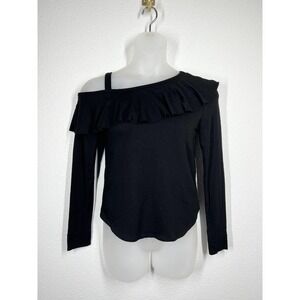 Generation Love Randy Ruffled Cold Shoulder Top
